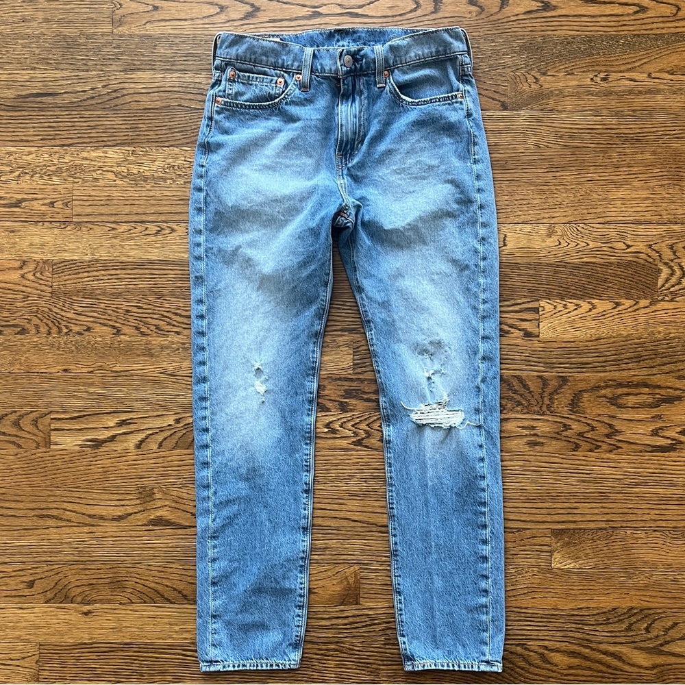 Men’s Levi’s 510 Factory Distressed Light Blue Jeans 31x30